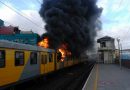 6 Pics: South African Blacks Burn Trains at an Alarming Rate – Blacks burn 80 railway coaches per week!