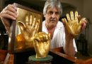 2 Pics: DISGUSTING: Solid Gold Casts of Nelson Mandela’s Hands Sell for $10 Million